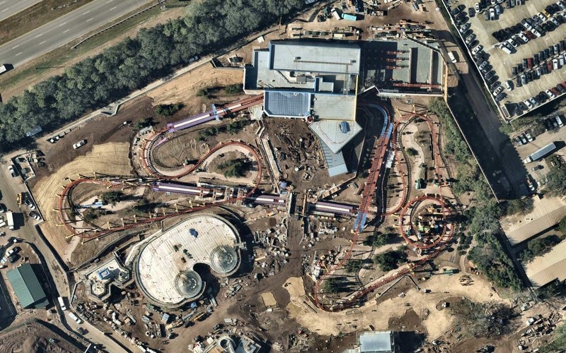 New Aerial Photos Give Us a Sneak Peek at Disney’s Toy Story and Star Wars Lands