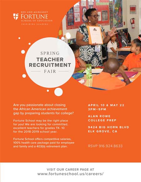 Spring Teacher Recruitment Fair