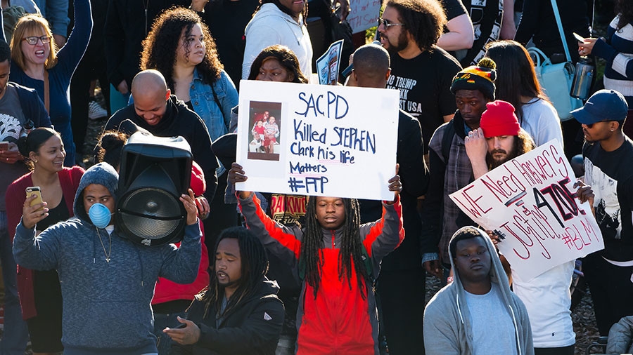 Signs of progress emerge as Sacramento protests over Stephon Clark’s killing remain tense