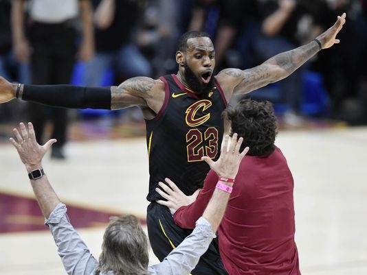 LeBron James’ buzzer-beating three-pointer stuns Pacers in Game 5