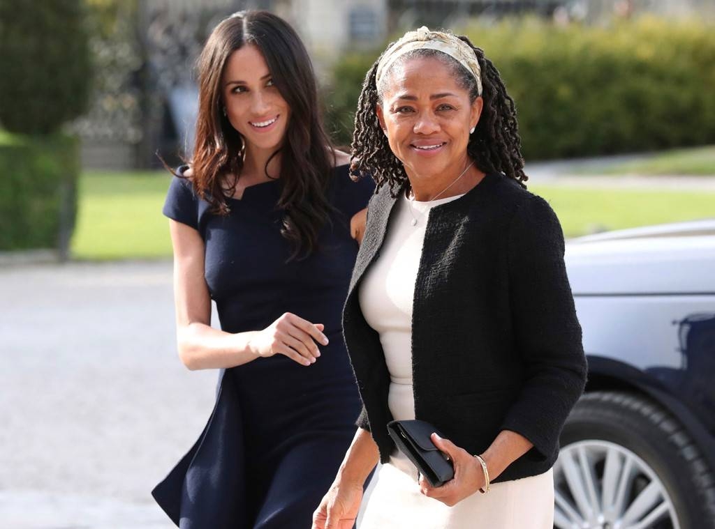 Tea Time! Meghan Markle’s Mom Doria Meets the Queen for the First Time Ahead of Royal Wedding