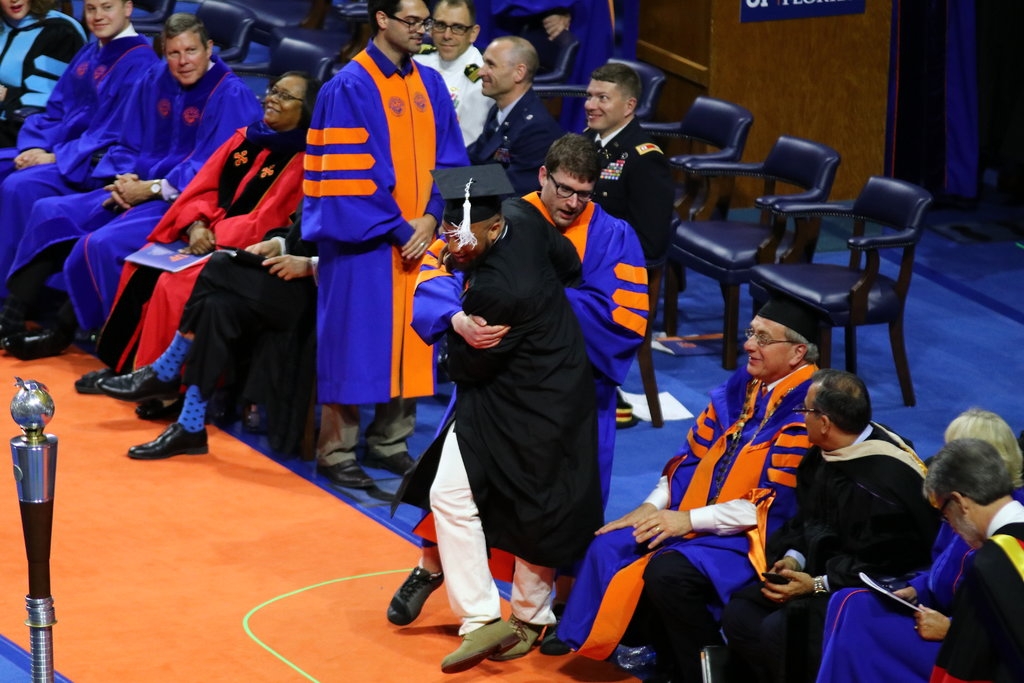 Faculty Member Shoves Black Graduates Offstage, and the University of Florida Apologizes