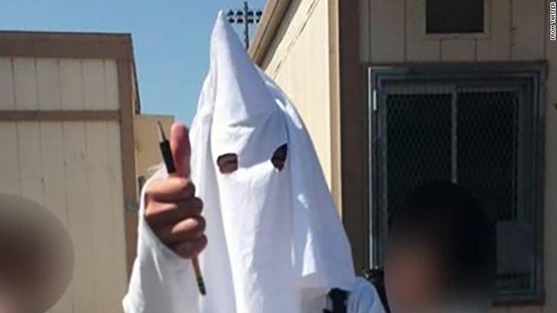 A student showed up to school in a KKK costume — reportedly with his teacher’s approval