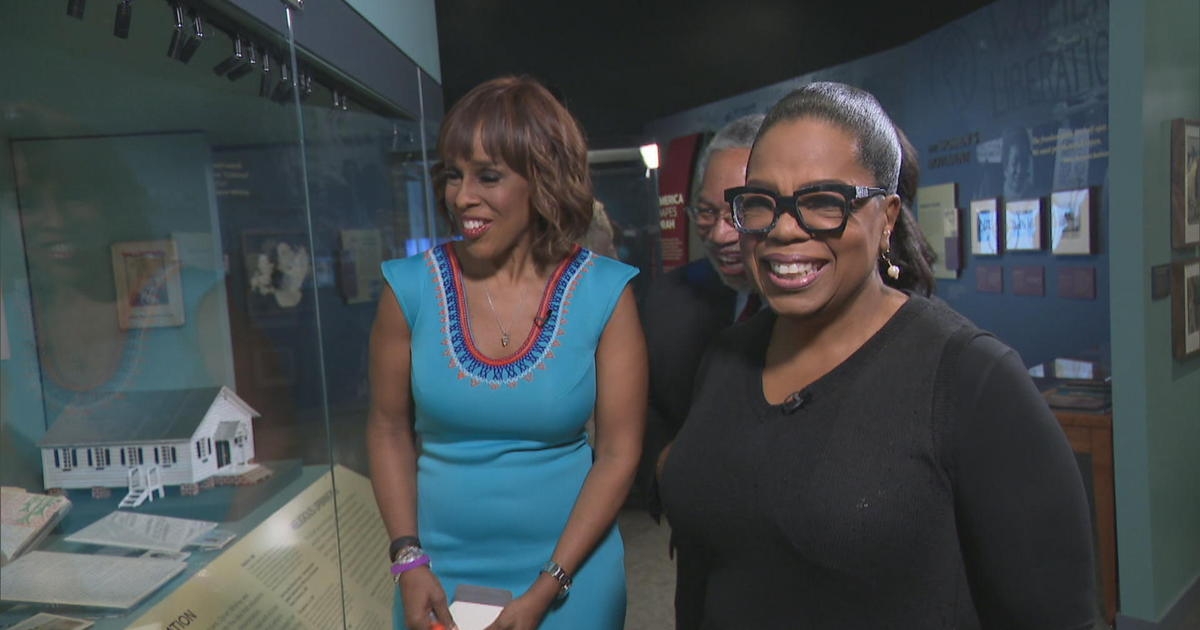 Gayle King Becomes Emotional While Honoring Best Friend Oprah Winfrey at New Museum Exhibit