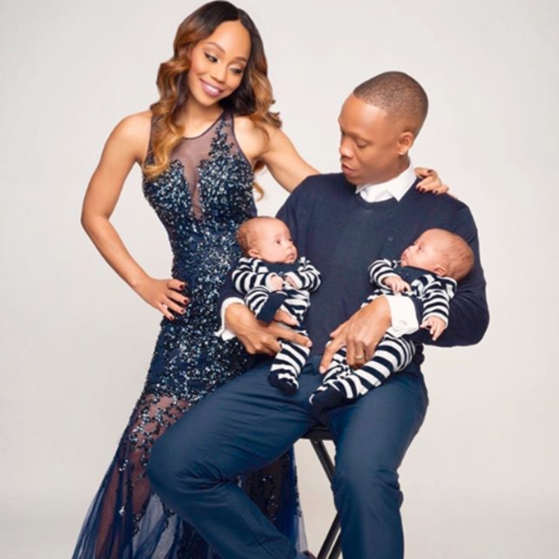Cuteness Alert! Ronnie DeVoe And Wife Shamari Celebrate Their Twin Sons’ 1st Birthday With Adorable Party