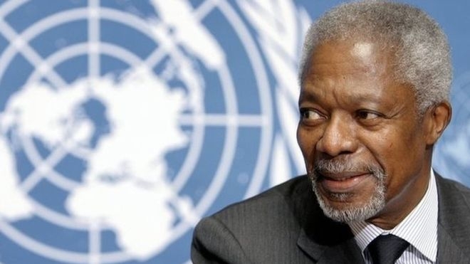 Kofi Annan, celebrated former UN Secretary-General, dies at 80