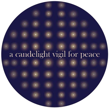 A Candlelight Vigil for Peace