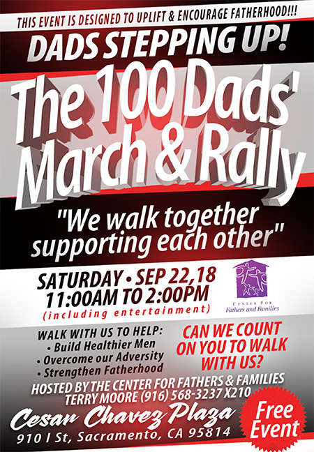 Dads Stepping Up Rally 2018