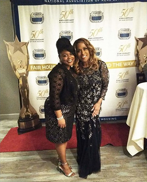 Lynell Holden of Holden Realty Homes with National Recording Artist Jennifer Halliday