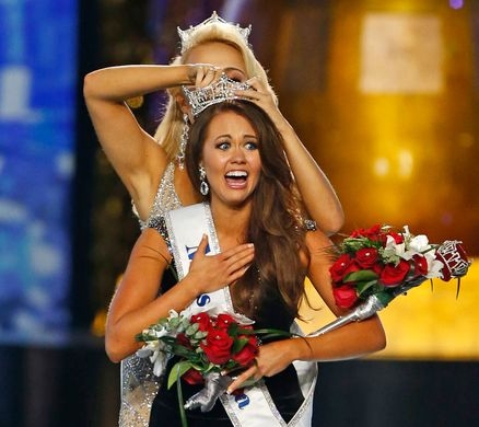 Miss New York wins Miss America in a new-look, swimsuit-free pageant