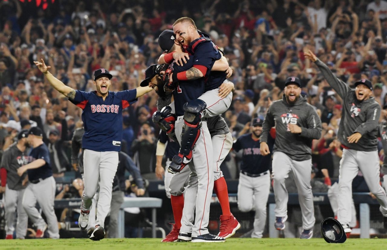 Red Sox beat Dodgers to win World Series