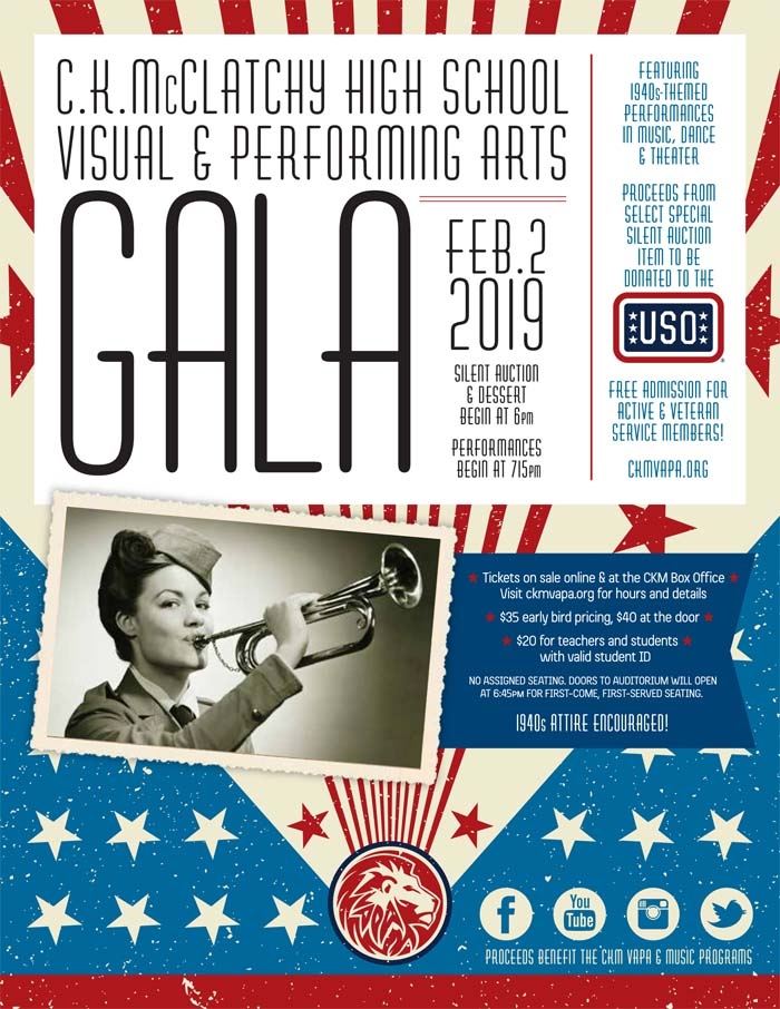 C.K. McClatchy High School Visual & Performing Arts Gala