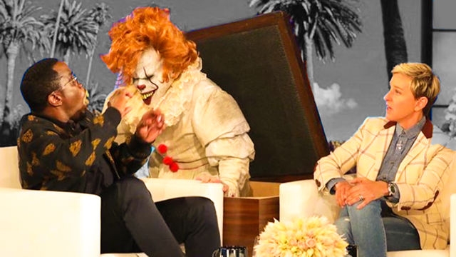 Ellen DeGeneres Scared The Living Daylights Out Of Sean ‘Diddy’ Combs With A Clown