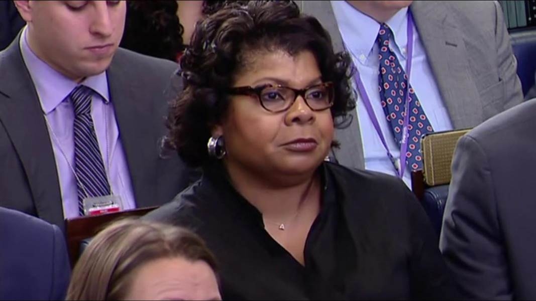 Reporter April Ryan says she was ‘taken aback’ by Trump telling her to sit down