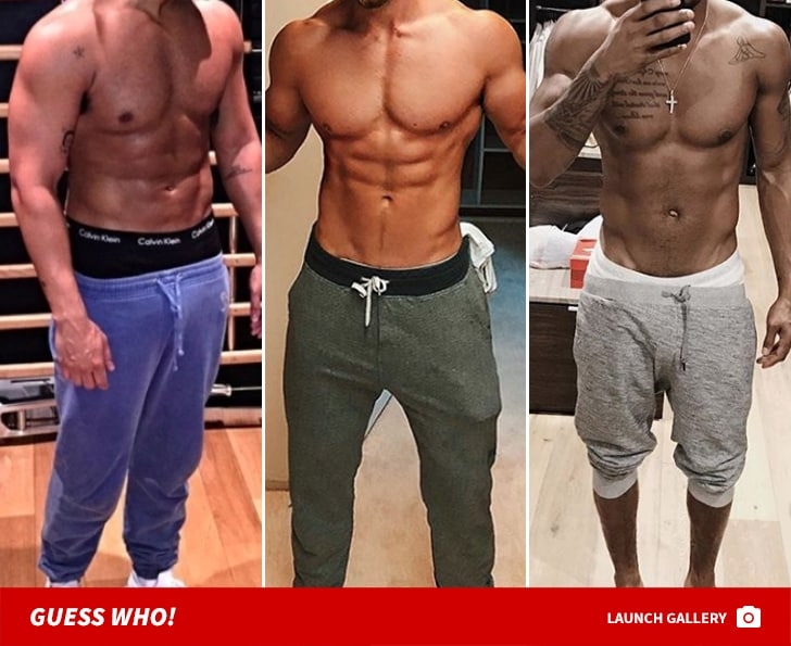 Shirtless Stars In Sweatpants — Guess Who!