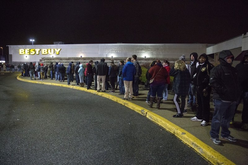 Instead of waking up before dawn this Black Friday, shoppers are hiring ‘line sitters’ to take their place for cash — and business is booming