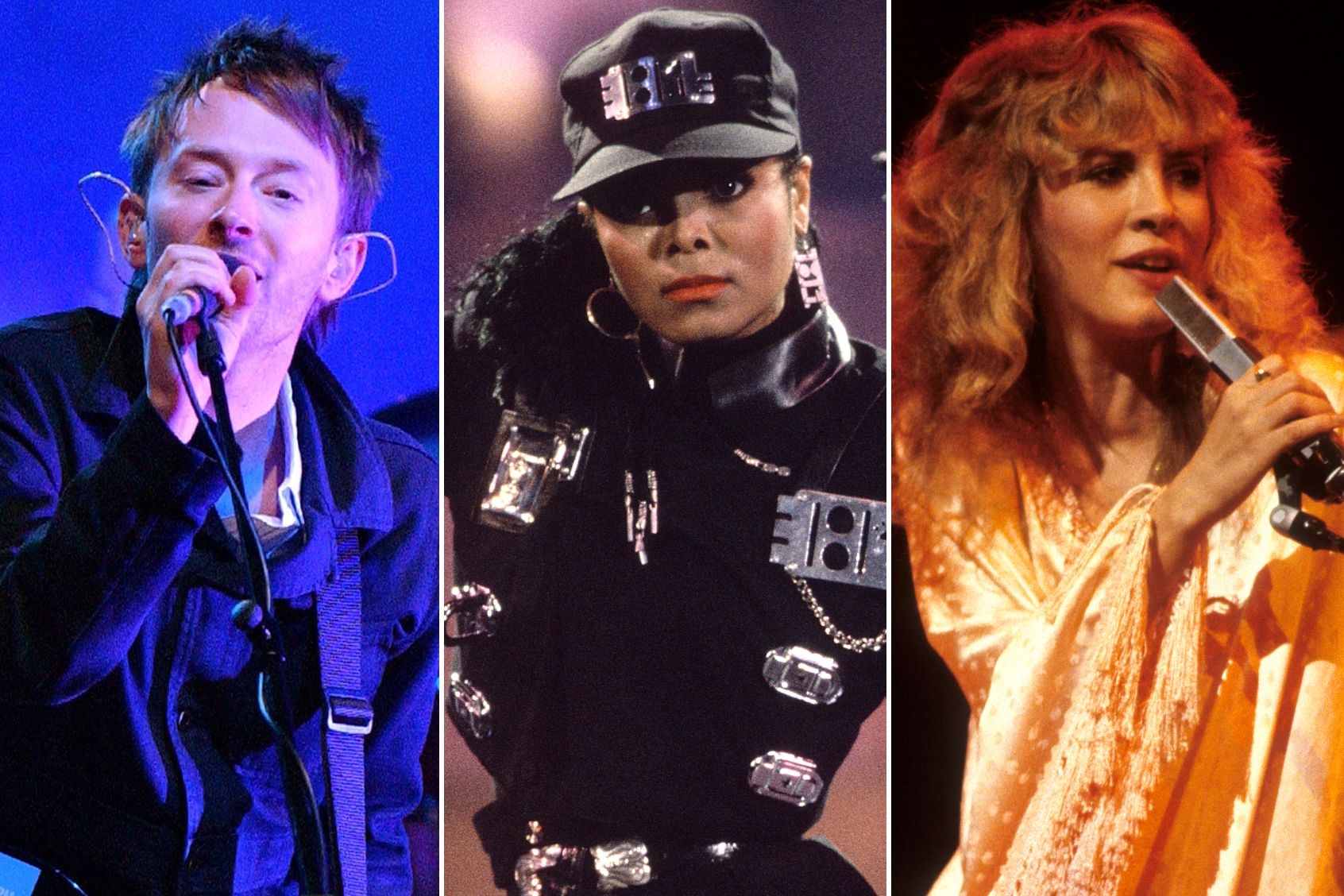 Radiohead, Janet Jackson, Stevie Nicks Lead Rock Hall 2019 Class