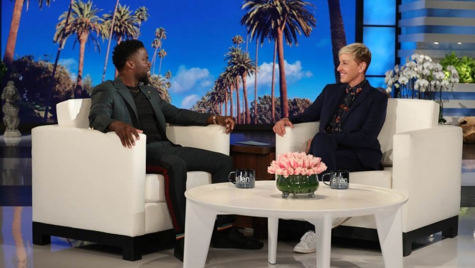 Kevin Hart says he’s “evaluating” returning to Oscar host role in Ellen DeGeneres interview