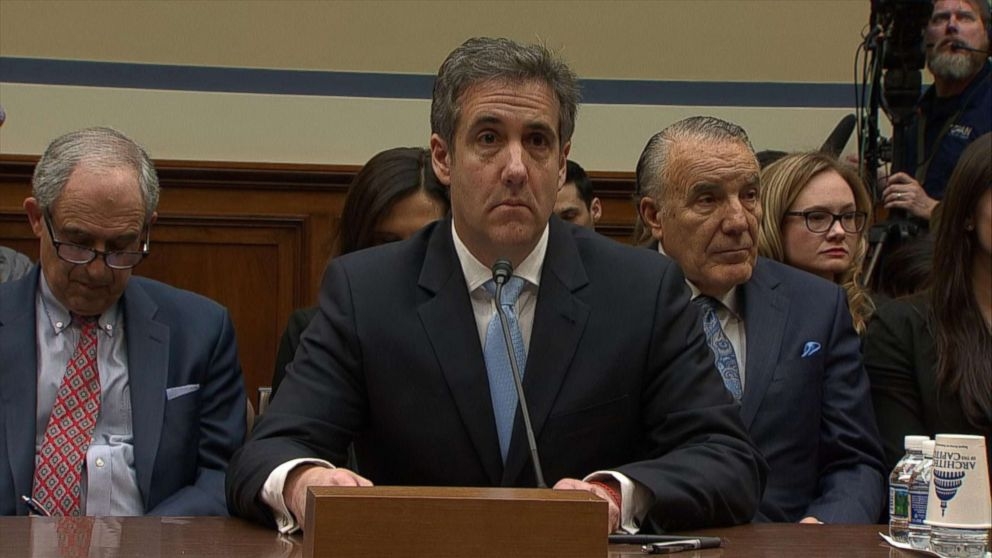 ‘He was telling me to lie.’ Michael Cohen delivers searing testimony about President Trump