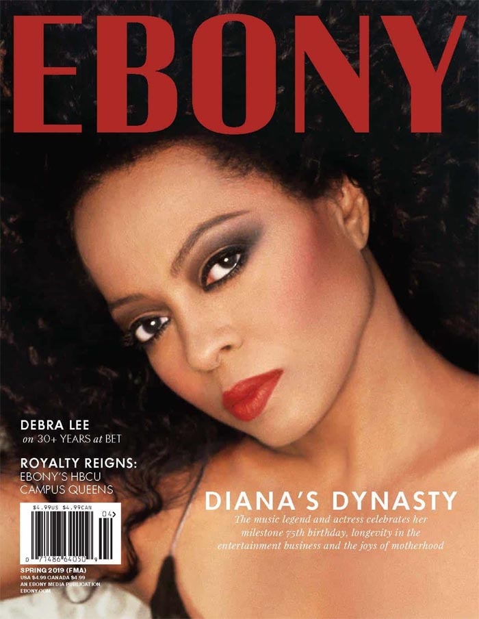 The Legendary Diana Ross Covers EBONY’s Spring 2019 Issue