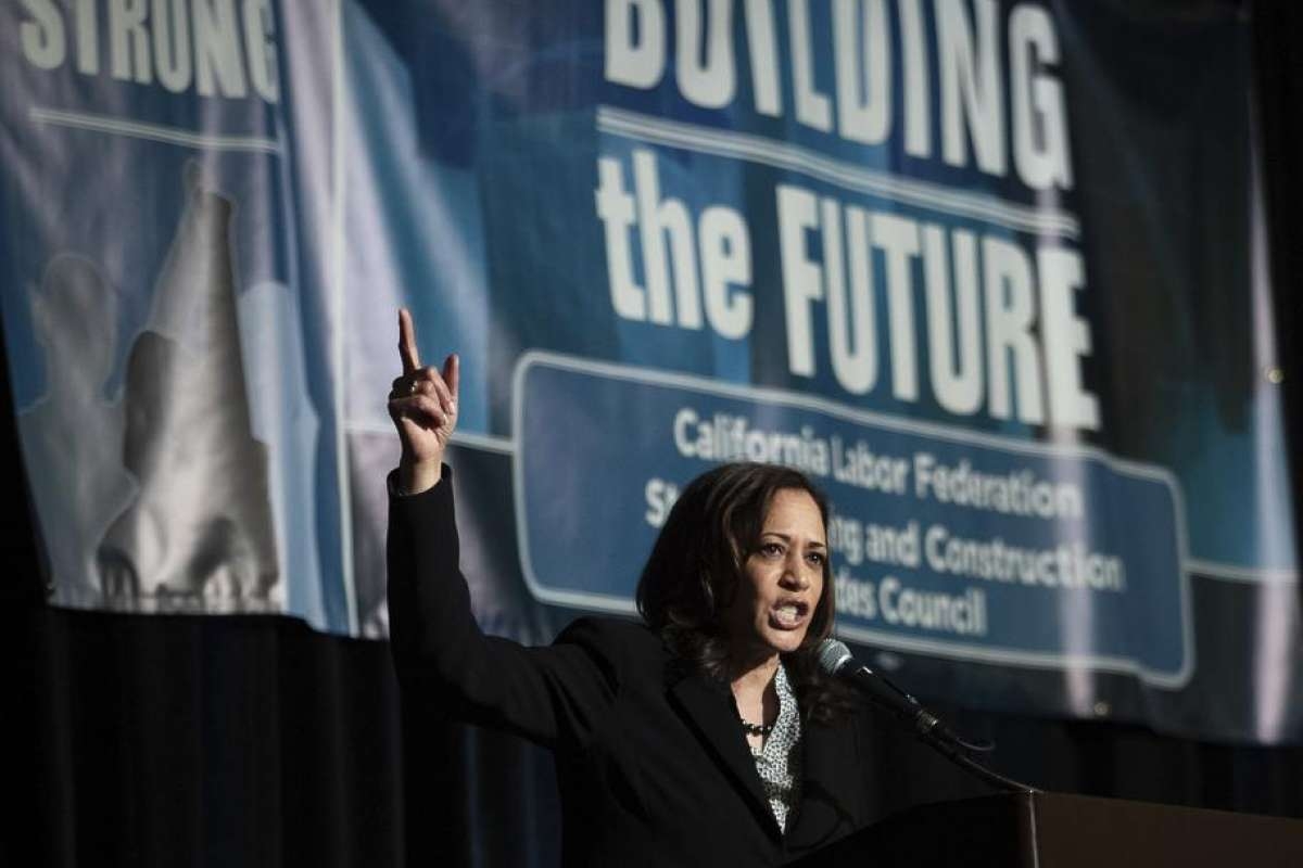 Kamala Harris fires up labor unions in Sacramento speech: ‘Unions built the middle class’