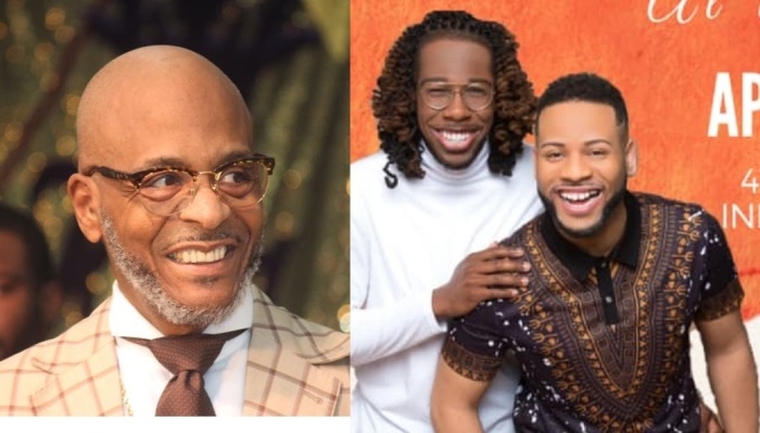 Conservative megachurch pastor, Bishop Larry Trotter of Chicago's Sweet Holy Spirit Church (L) and Pastor Keith McQueen and his husband (R) of Powerhouse Church of Deliverance in Indiana. | Photo Facebook