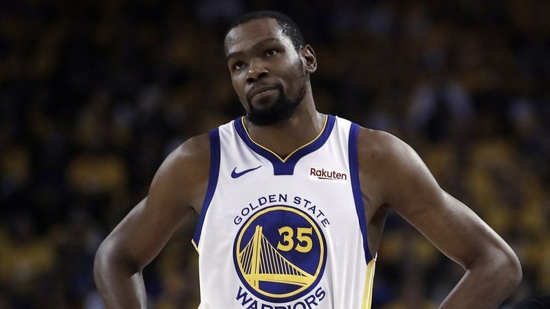Kevin Durant out for the rest of Warriors’ playoff series