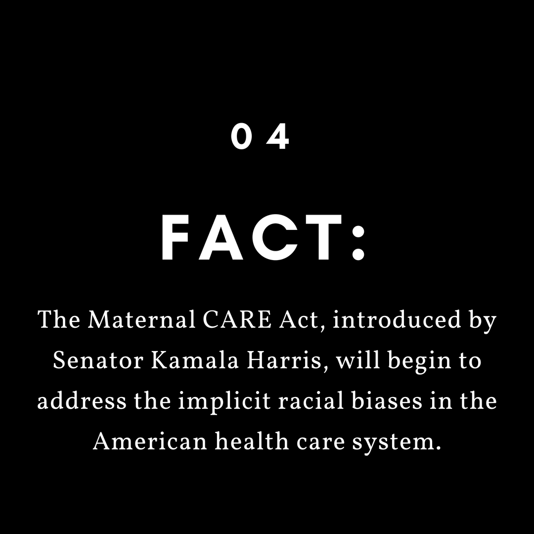Harris Reintroduces Legislation Addressing Black Maternal Mortality Crisis