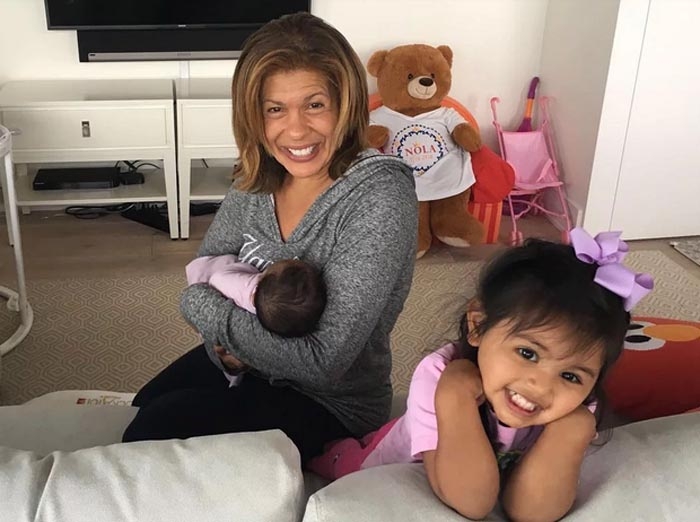 At home with Hoda Kotb, who just adopted her second daughter, Hope Catherine