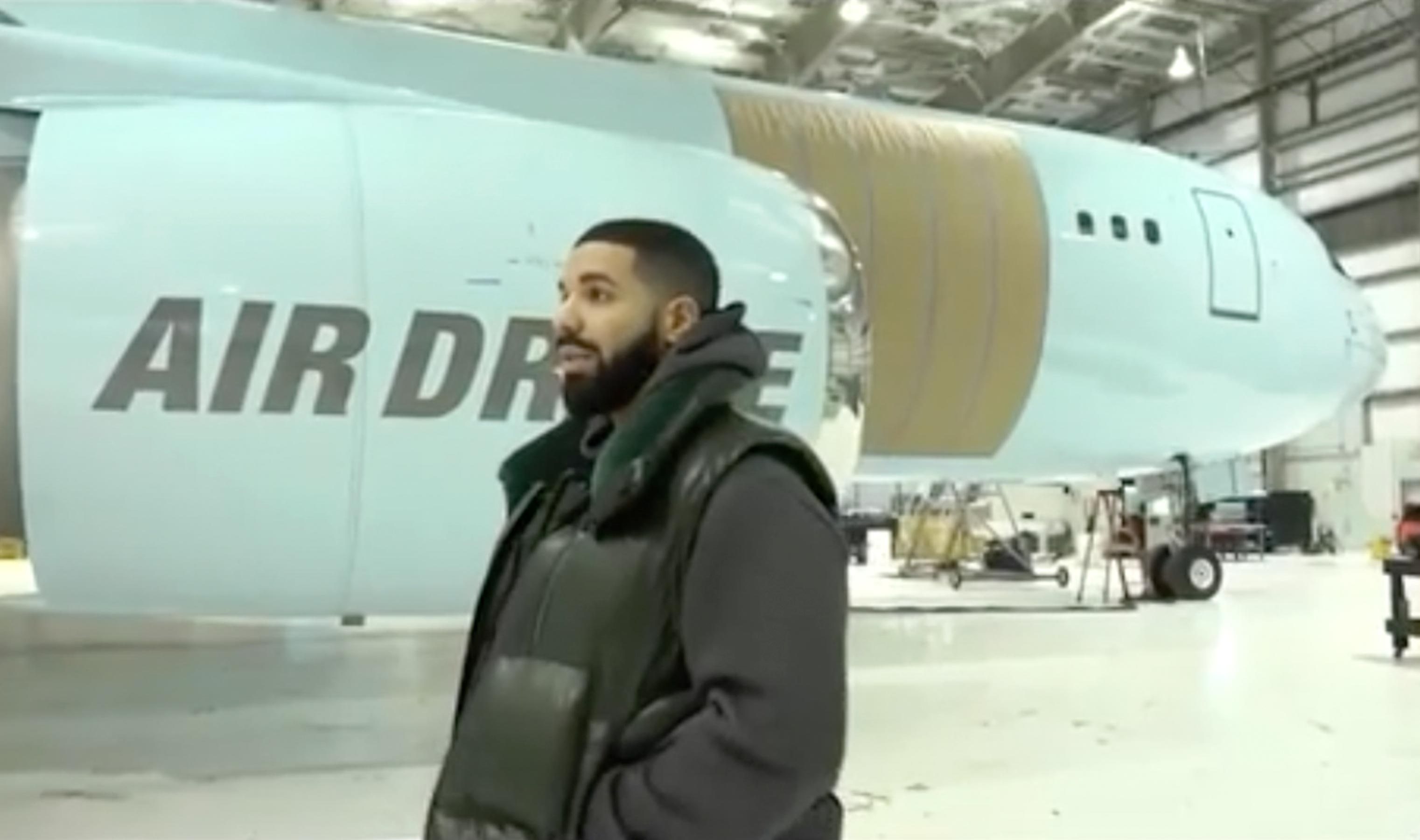 Drake Has Turned a Massive 767 Cargo Plane Into a $185 Million Flying Oasis Named ‘Air Drake’