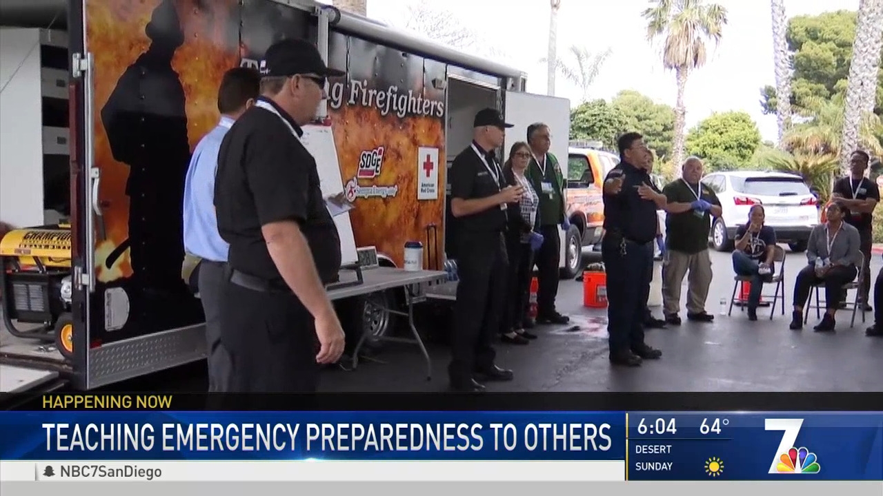 Newsom’s CA For All Emergency Preparedness Campaign Held in San Diego