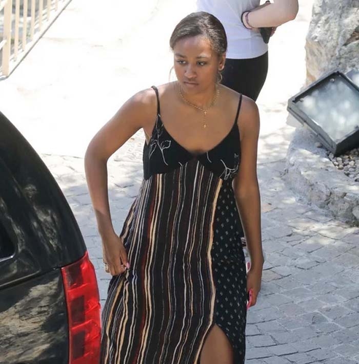 Michelle and Sasha Obama Are Matching in Summer’s Trendiest Outfit Combo