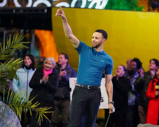 Stephen Curry on mini-golf series ‘Holey Moley’ and decompressing after NBA Finals