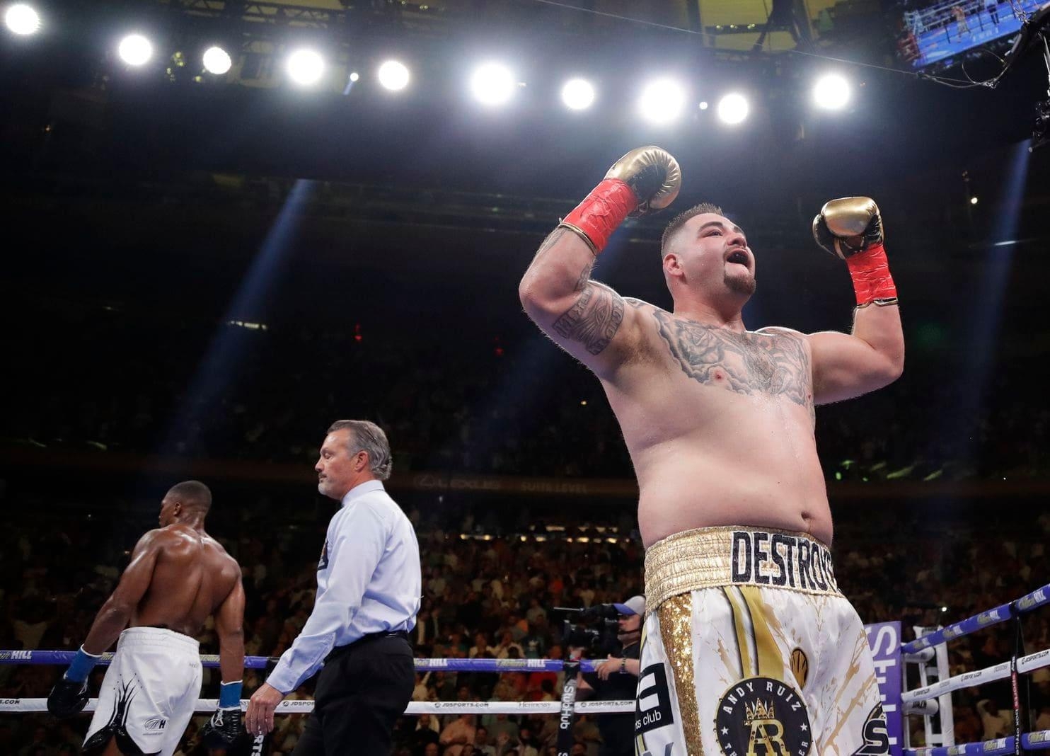 Heavyweight champion Andy Ruiz Jr., once bullied for his weight, says ‘people can relate to me’