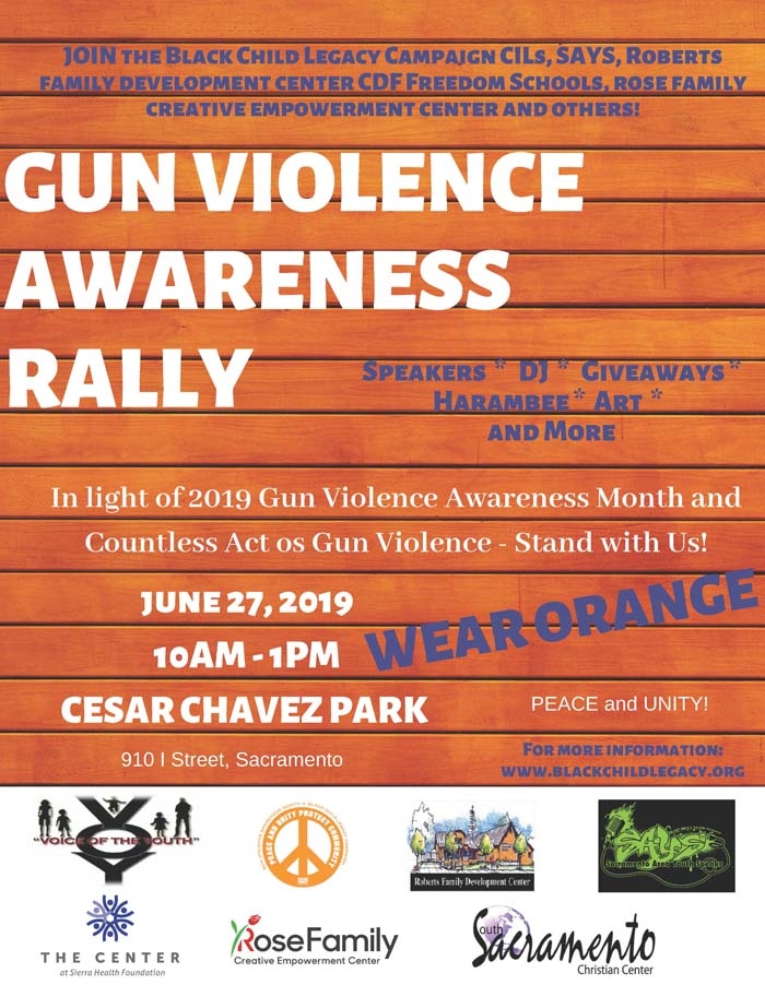 Thursday – 1,200 Community Members to Build Peace and Unity at Gun Violence Awareness Rally