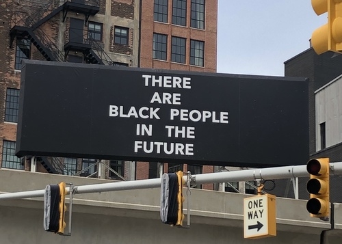 New downtown Detroit billboard Is A Reminder Black People Belong