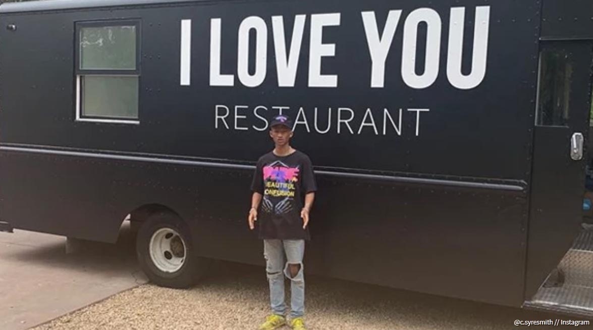 Jaden Smith launches a pop-up food truck, I Love You Restaurant, for the homeless in Los Angeles