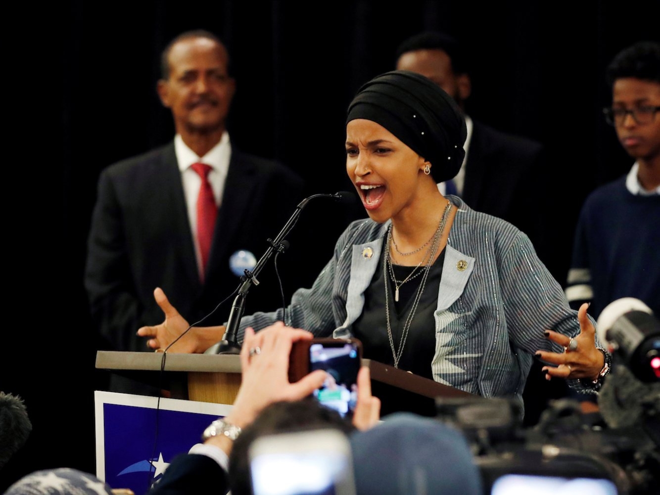 Rep. Ilhan Omar responds to ‘send her back’ chant with poem