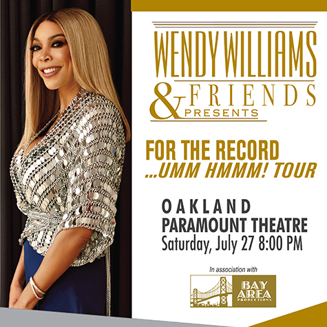 Wendy Williams at the Paramount Theatre in Oakland