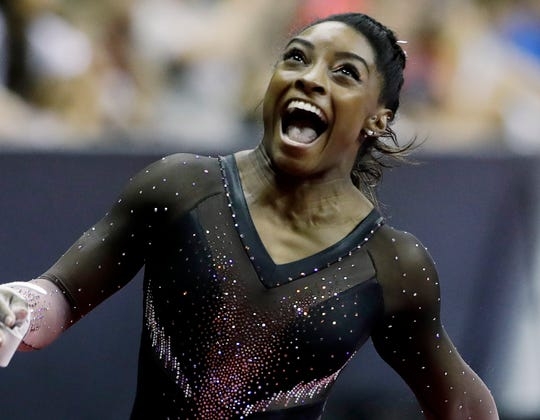 Simone Biles reasserts herself as greatest gymnast ever with sixth U.S. national championship