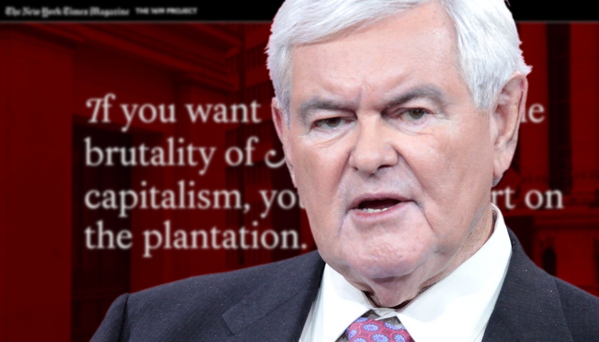 Newt Gingrich says slavery needs to be put ‘in context’, calls 1619 project a ‘lie’