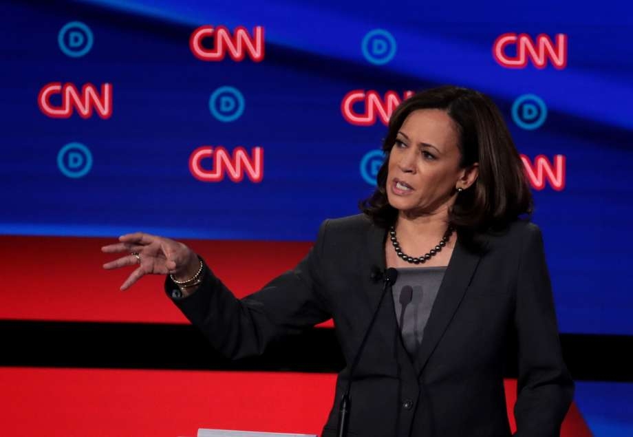 Harris prompts laughter by comparing Trump to the ‘small dude’ behind curtain in ‘Wizard of Oz’