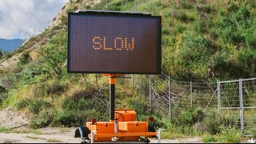 Traffic sign in Tracy told drivers to ‘Slow the F**k Down’