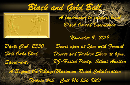 Black and Gold Ball