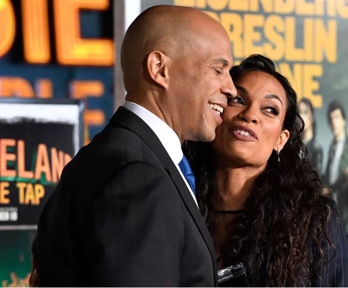 Rosario Dawson opens up about being madly in love with Cory Booker