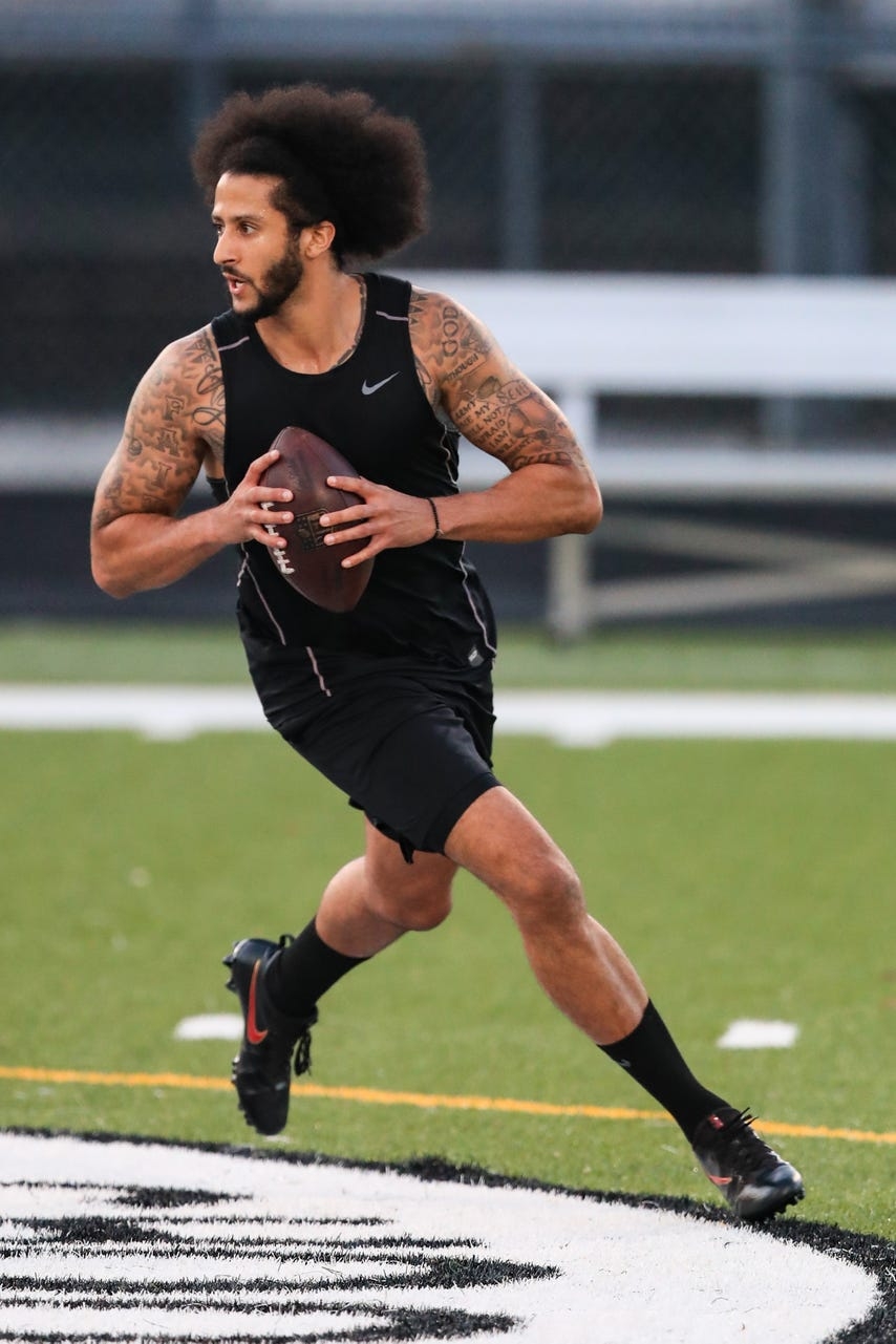 After scrapping NFL workout for his own, Colin Kaepernick speaks: ‘I’ve been ready for three years, I’ve been denied for three years’
