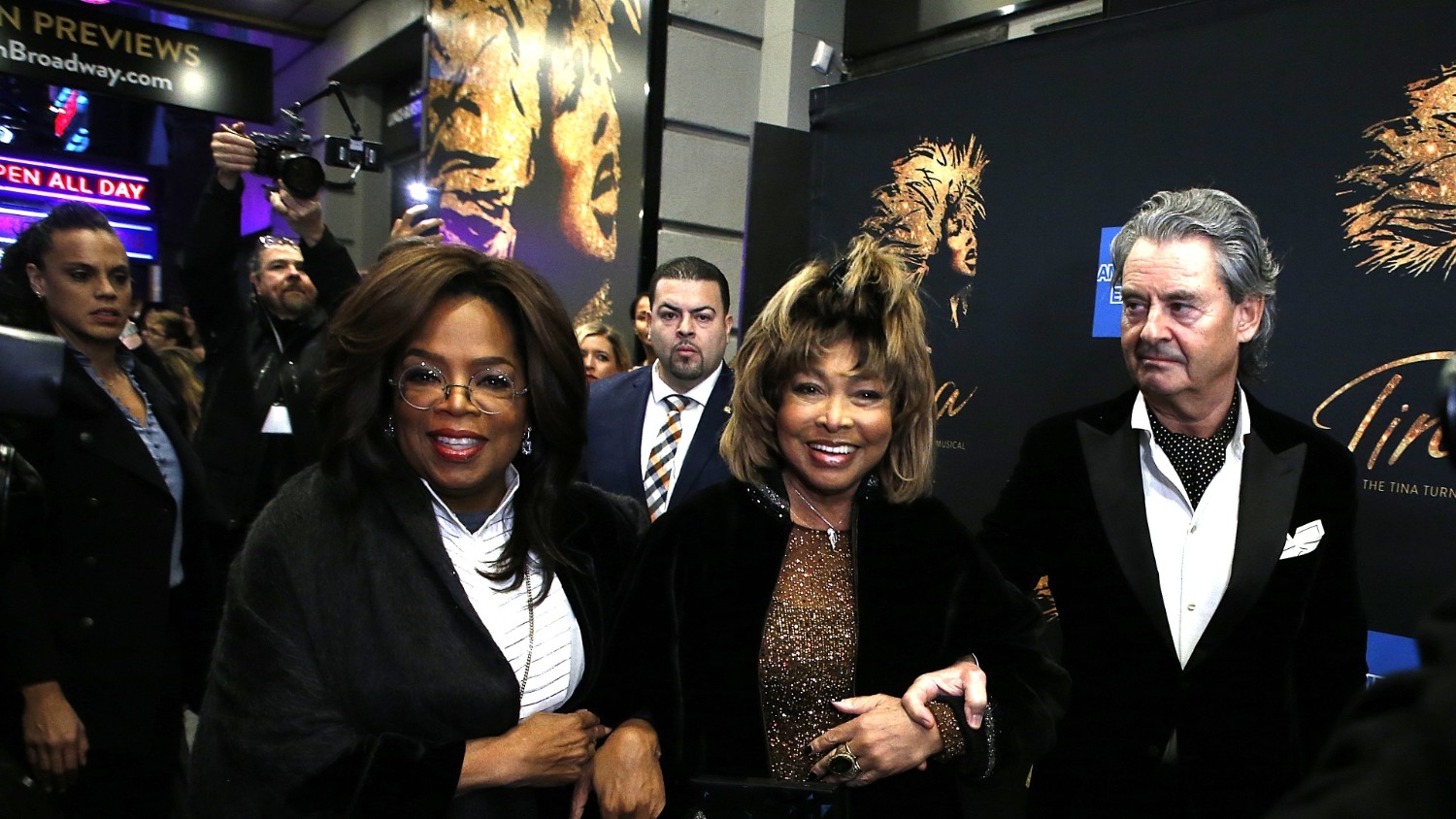 Tina Turner Steps Out For Opening Of Broadway Musical Based On Her Life