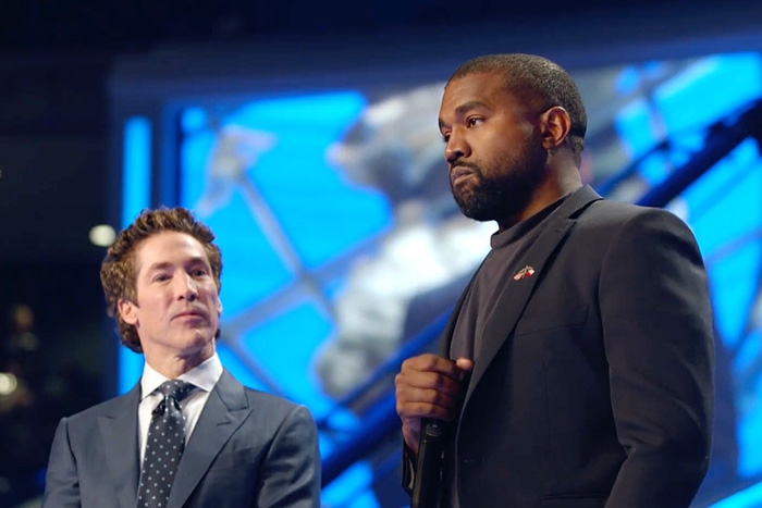 Kanye West calls himself ‘the greatest artist that God has ever created’ at Joel Osteen service