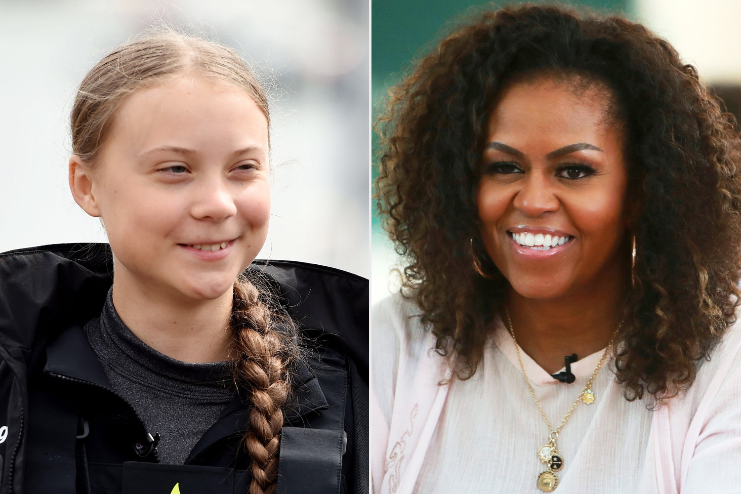 Michelle Obama tells Greta Thunberg ‘don’t let anyone dim your light’ after Trump’s tweet