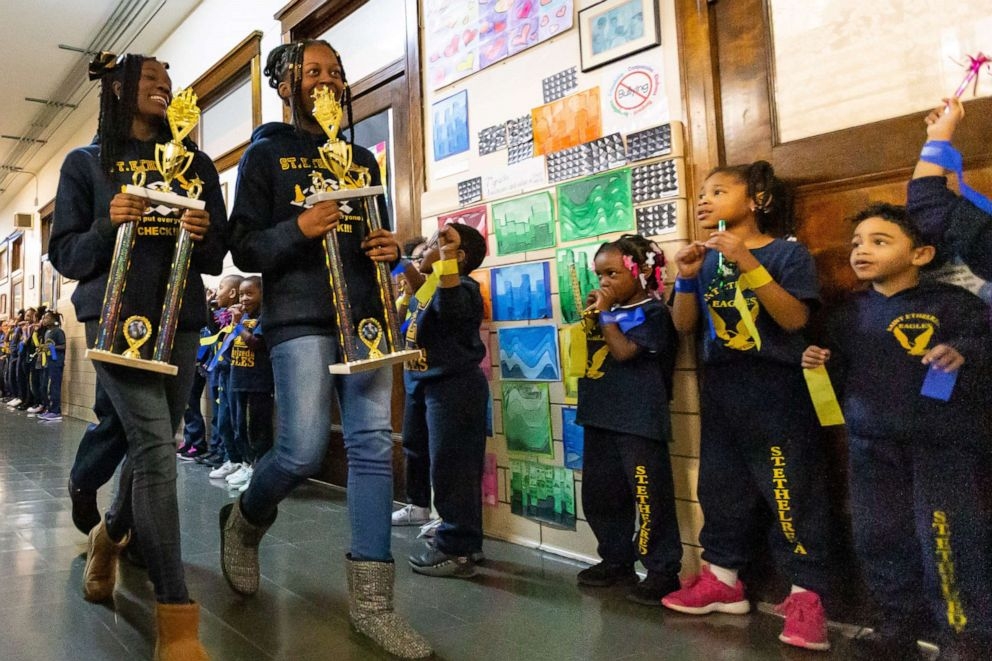 School crowns all-girls Chicago chess team at pep rally after big win at state championship